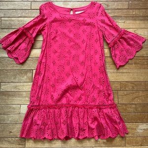 Anthropologie Dress Tunic Red Size Size 6 Eyelet